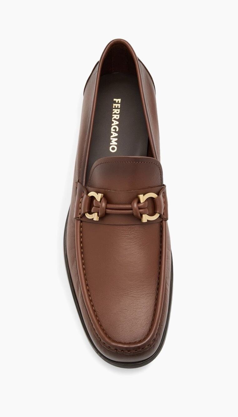 NIB Salvatore Ferragamo ‘Alain’ Gancio Loafers Size 8E $950.00 *2026 Style*